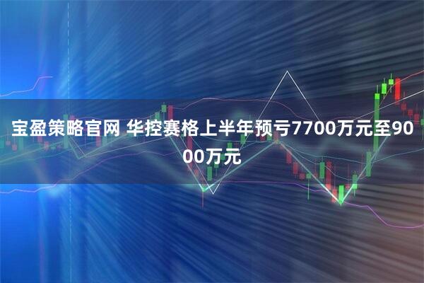 宝盈策略官网 华控赛格上半年预亏7700万元至9000万元