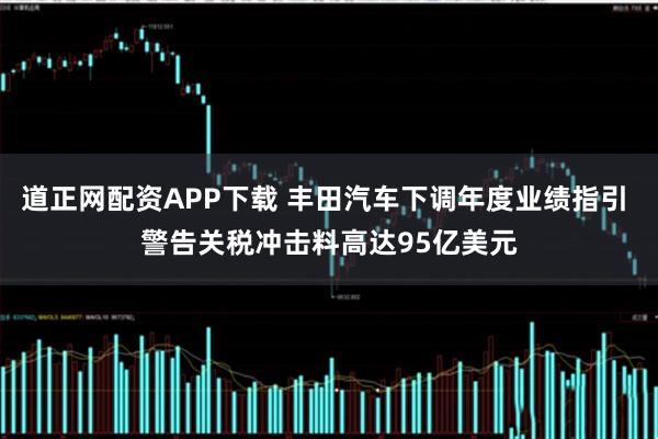 道正网配资APP下载 丰田汽车下调年度业绩指引 警告关税冲击料高达95亿美元